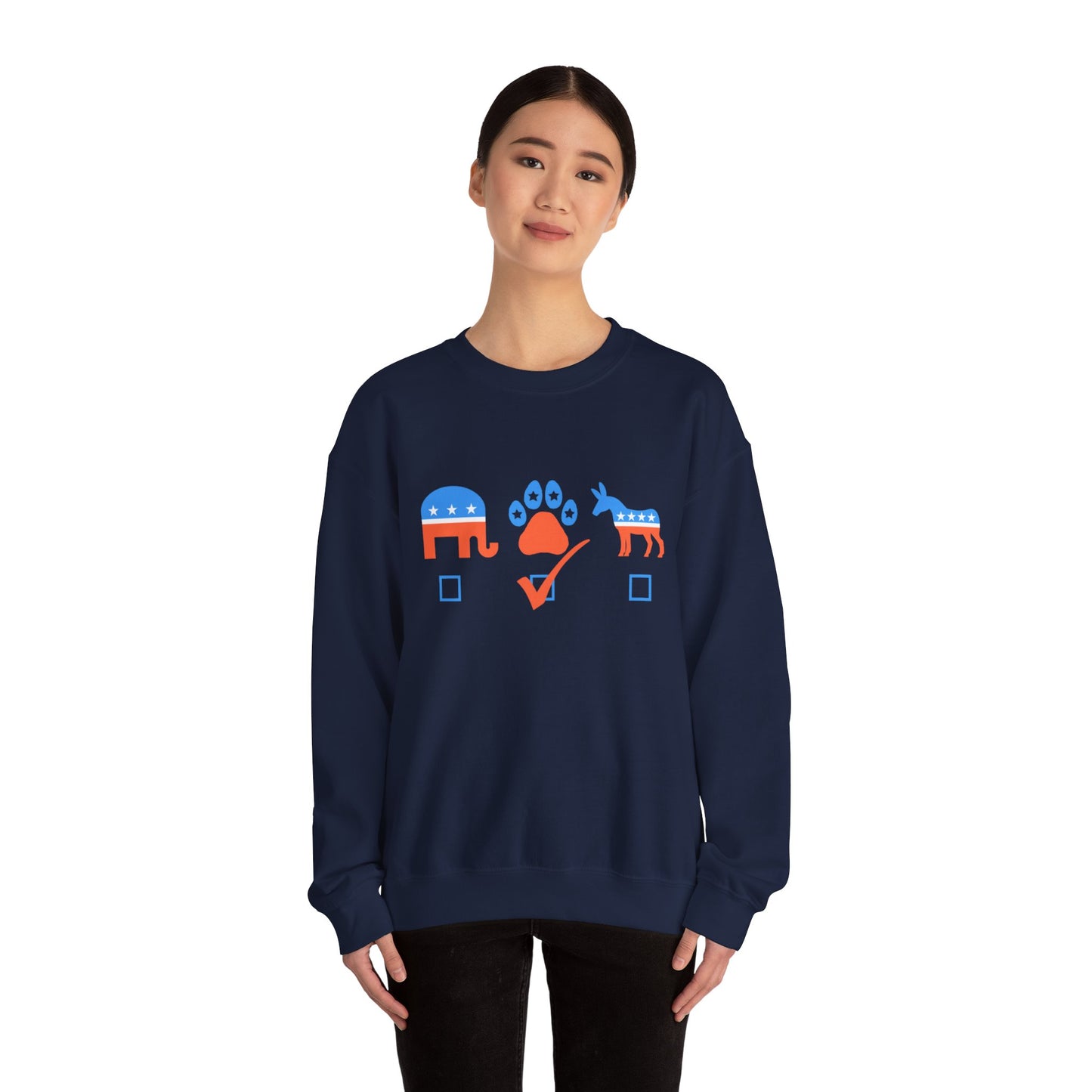 Vote Dog Heavy Blend™ Crewneck Sweatshirt