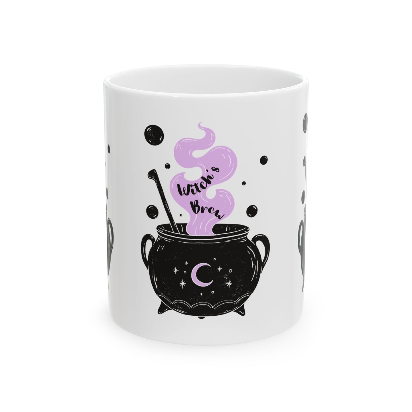 Witch's Brew Ceramic Mug - Cauldron Design | 11 oz & 15 oz BPA-Free Coffee Cup