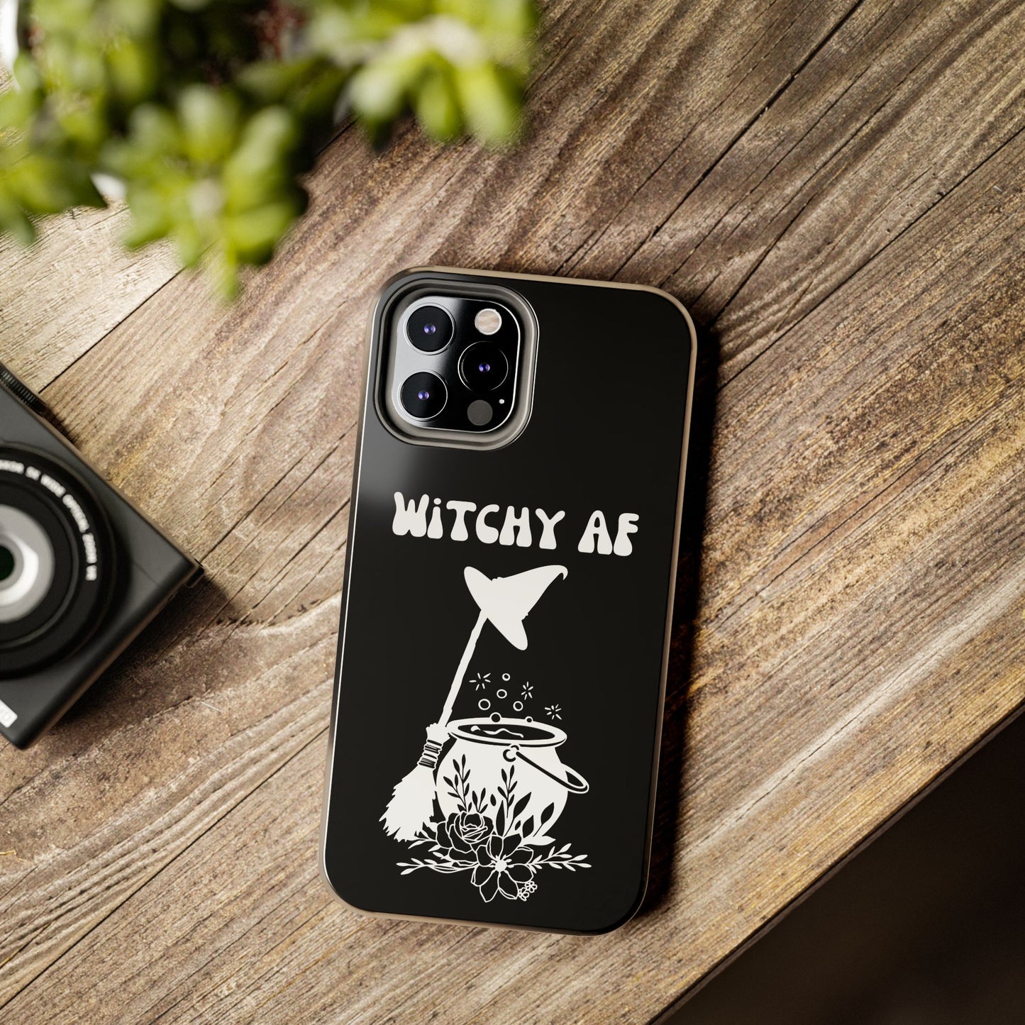 Witchy AF Phone Case - Impact Resistant & Stylish Compatible with iPhone/ Samsung