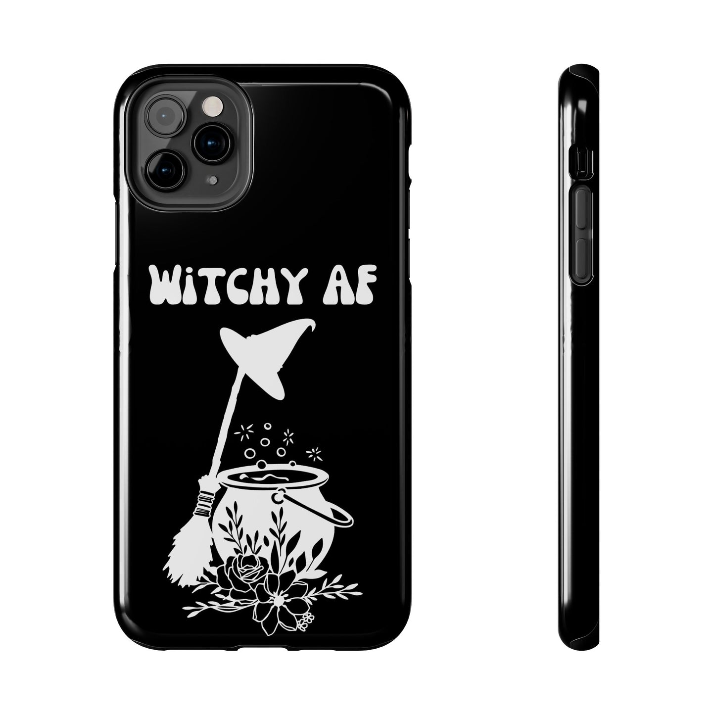 Witchy AF Phone Case - Impact Resistant & Stylish Compatible with iPhone/ Samsung