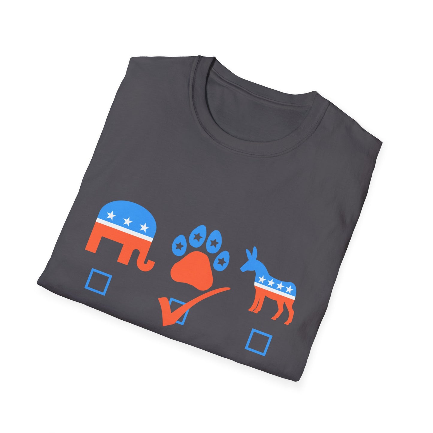 Vote Dog Unisex Softstyle T-Shirt