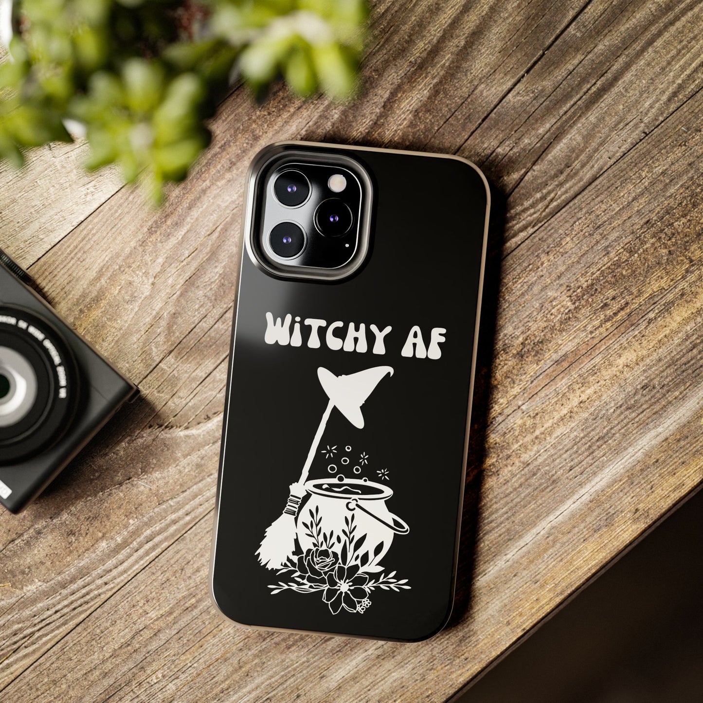 Witchy AF Phone Case - Impact Resistant & Stylish Compatible with iPhone/ Samsung