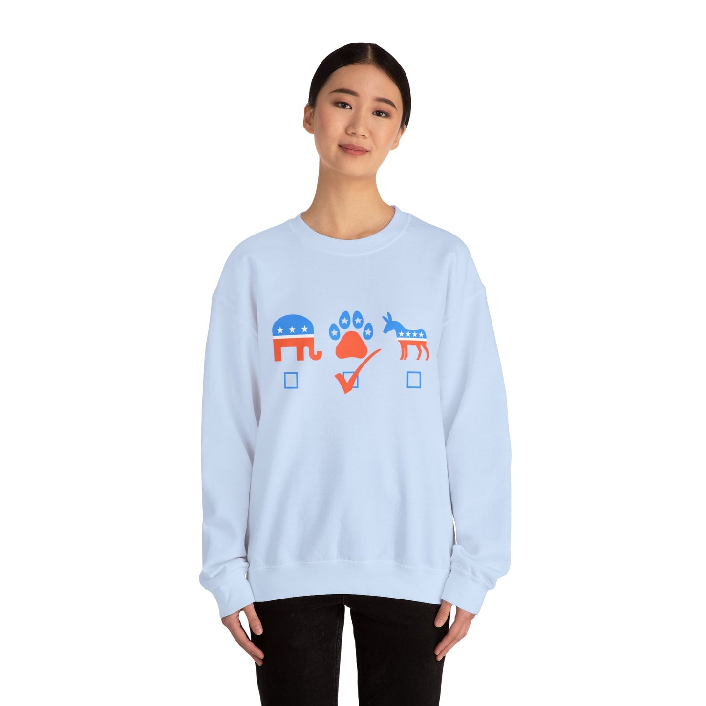 Vote Dog Heavy Blend™ Crewneck Sweatshirt