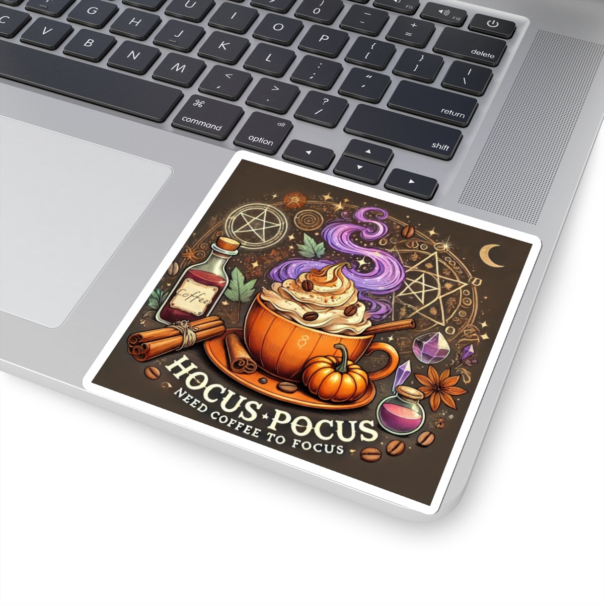 Hocus Pocus "Need Coffee to Focus" Vinyl Sticker