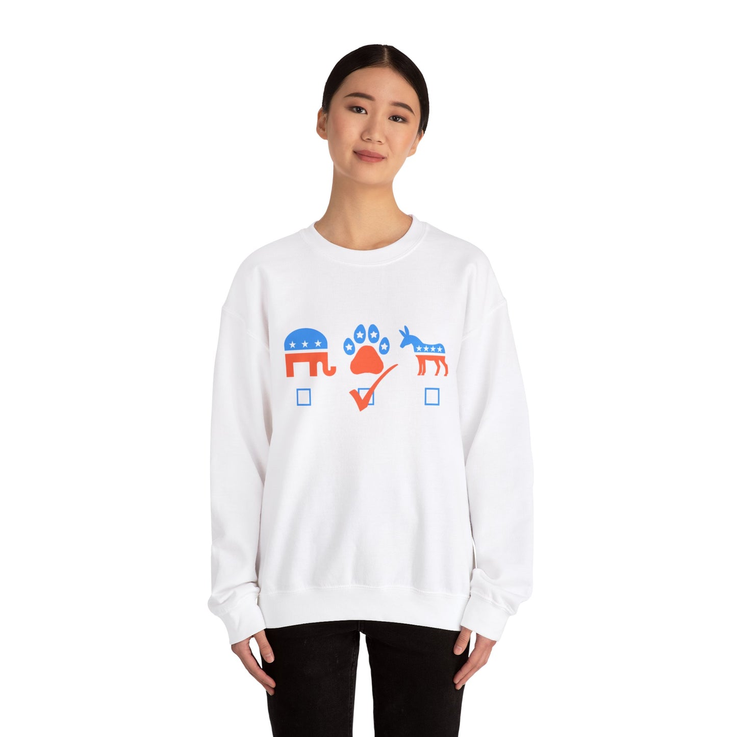 Vote Dog Heavy Blend™ Crewneck Sweatshirt