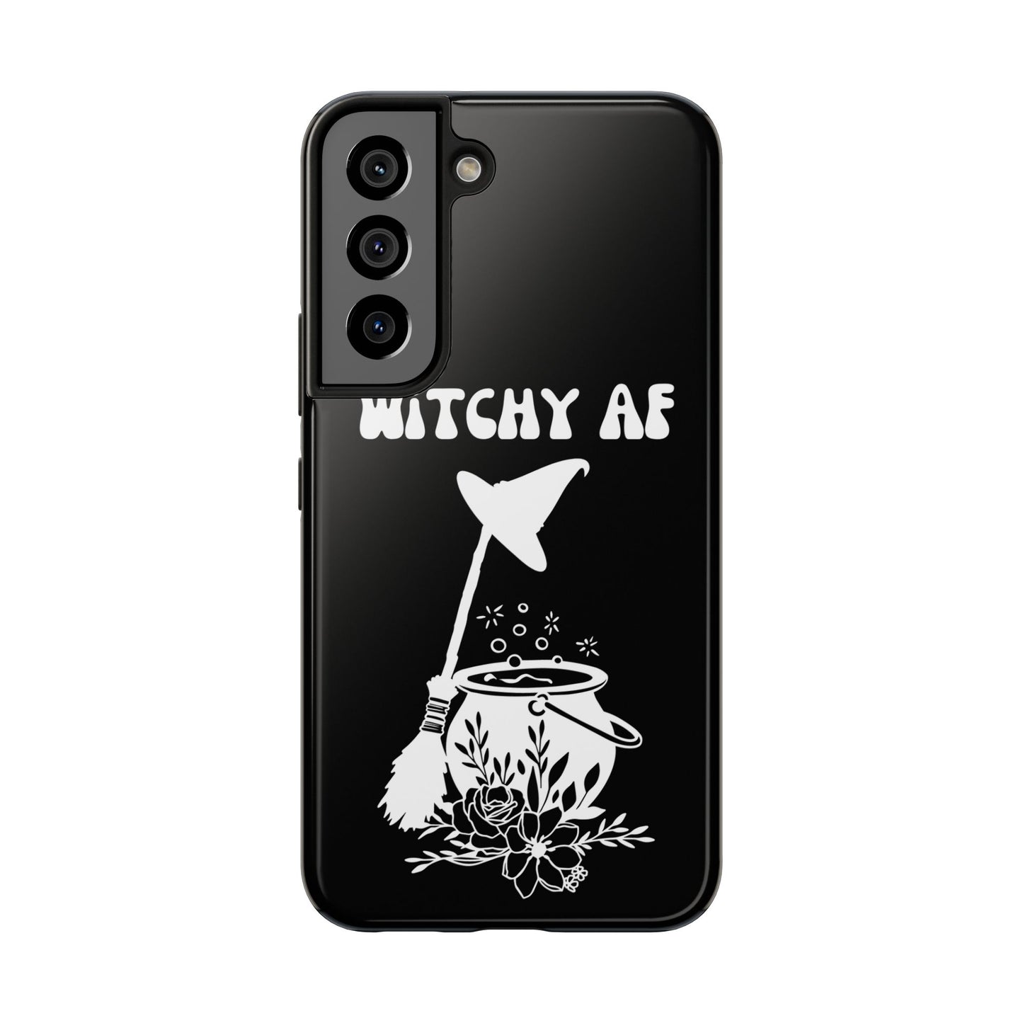 Witchy AF Phone Case - Impact Resistant & Stylish Compatible with iPhone/ Samsung