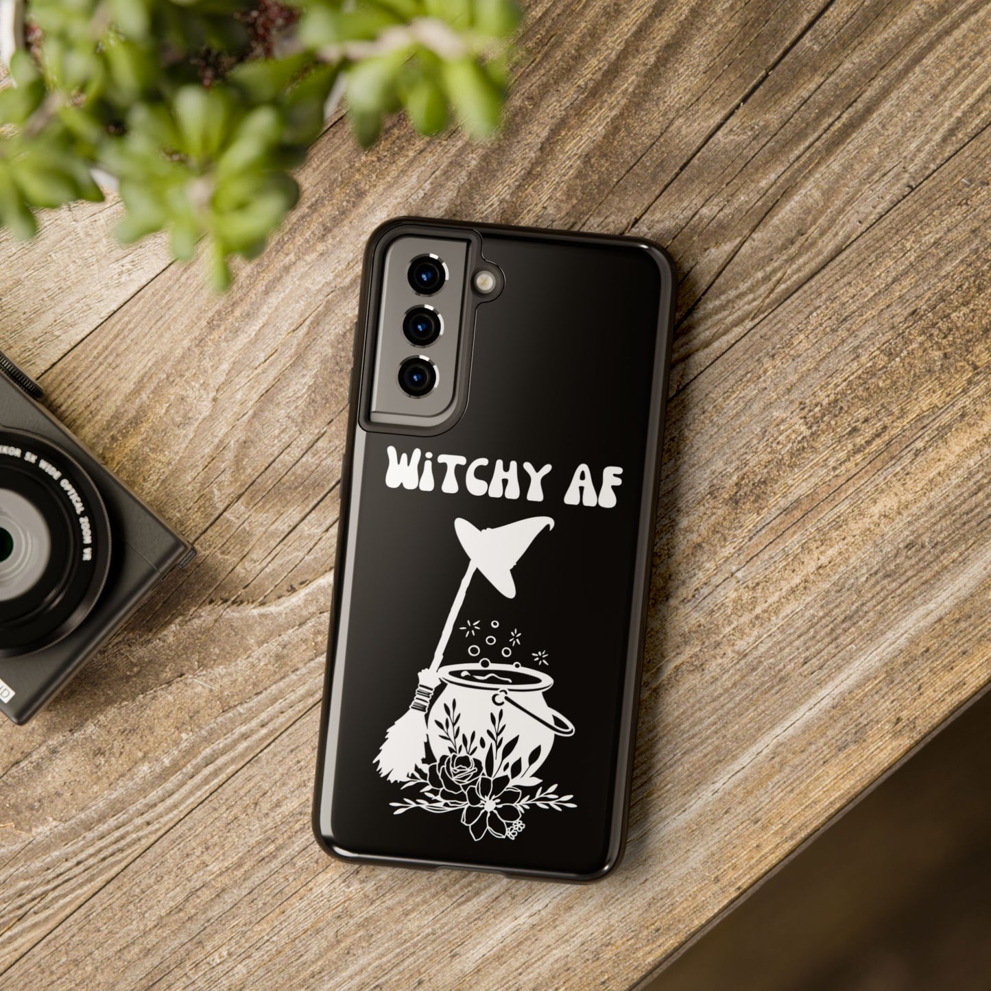 Witchy AF Phone Case - Impact Resistant & Stylish Compatible with iPhone/ Samsung