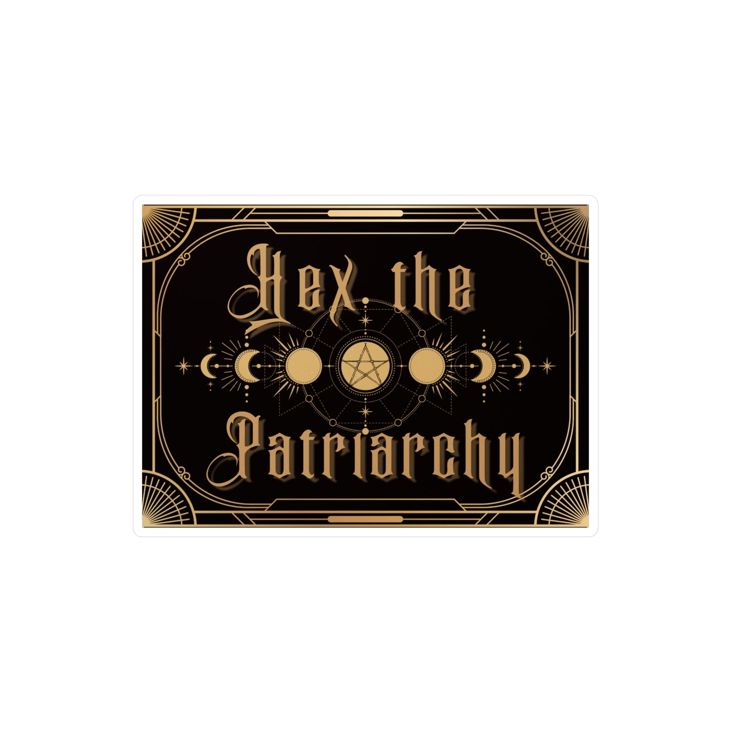 Hex the Patriarchy Kiss-Cut Vinyl Decals