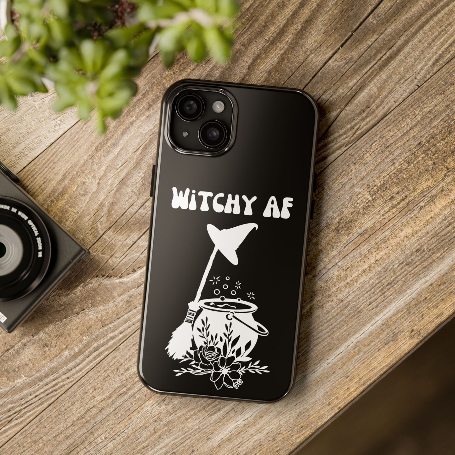 Witchy AF Phone Case - Impact Resistant & Stylish Compatible with iPhone/ Samsung