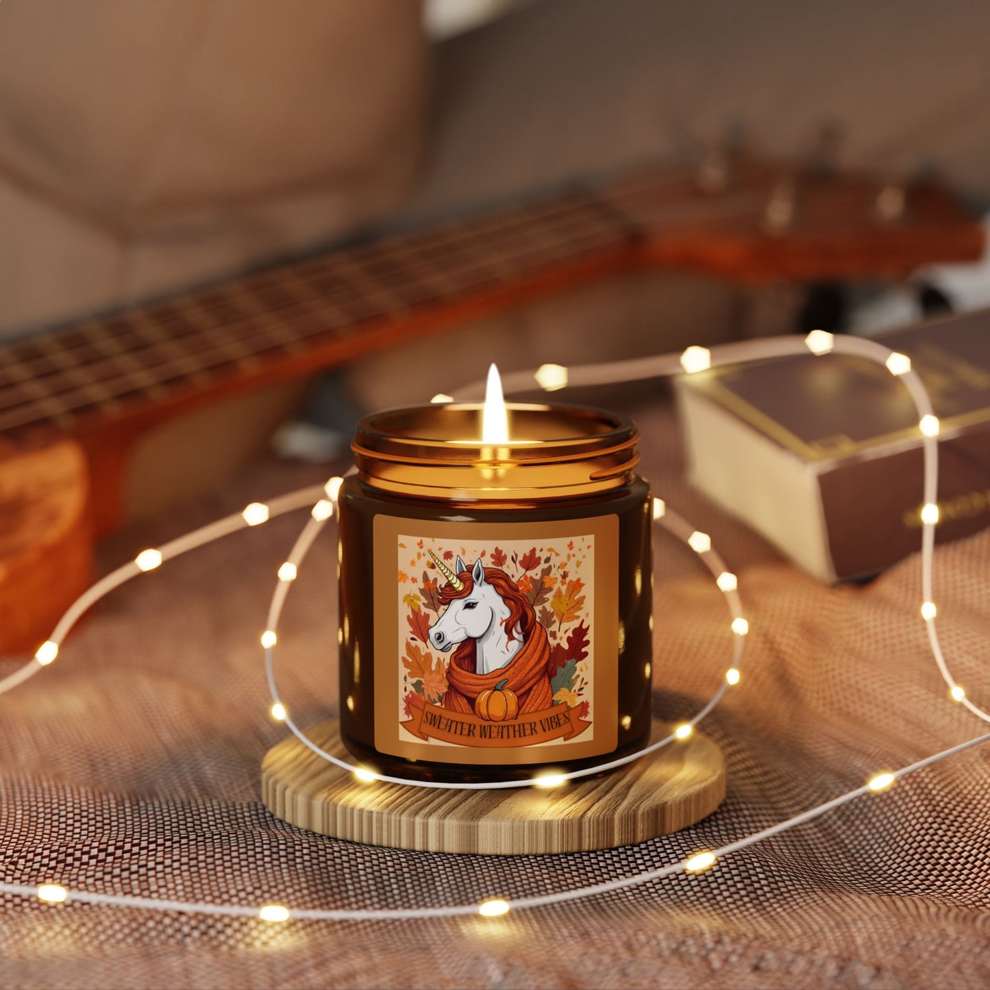 Unicorn Candle: Sweater Weather Vibes