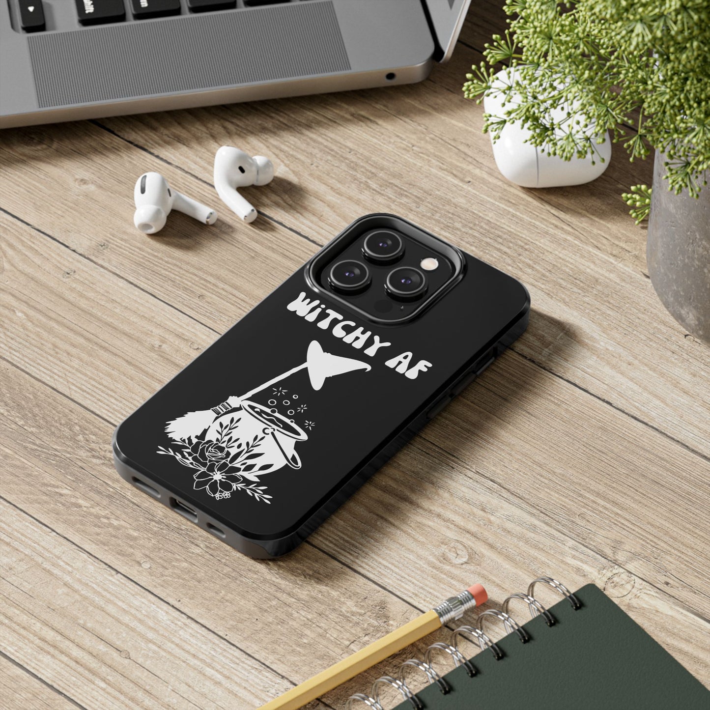 Witchy AF Phone Case - Impact Resistant & Stylish Compatible with iPhone/ Samsung