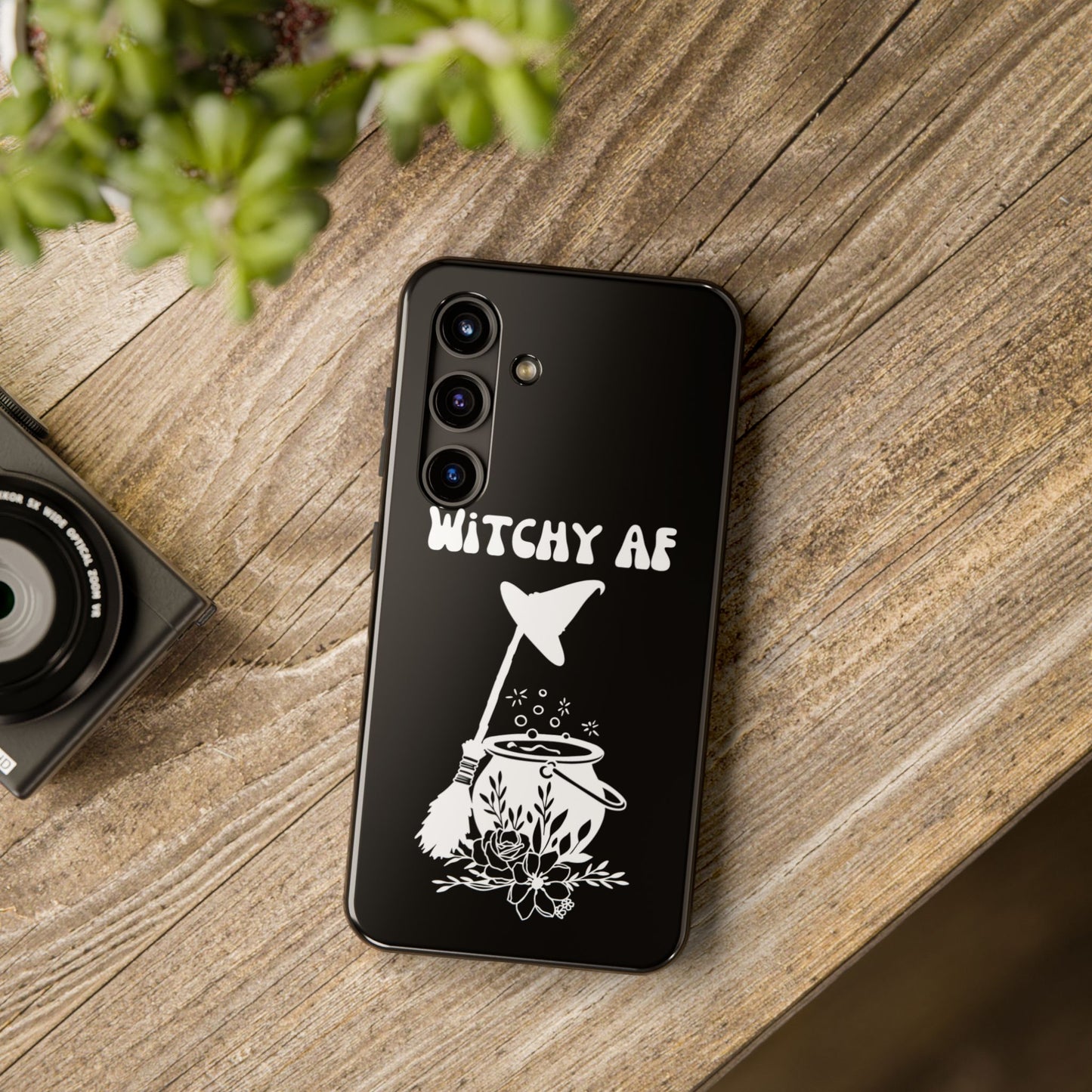 Witchy AF Phone Case - Impact Resistant & Stylish Compatible with iPhone/ Samsung