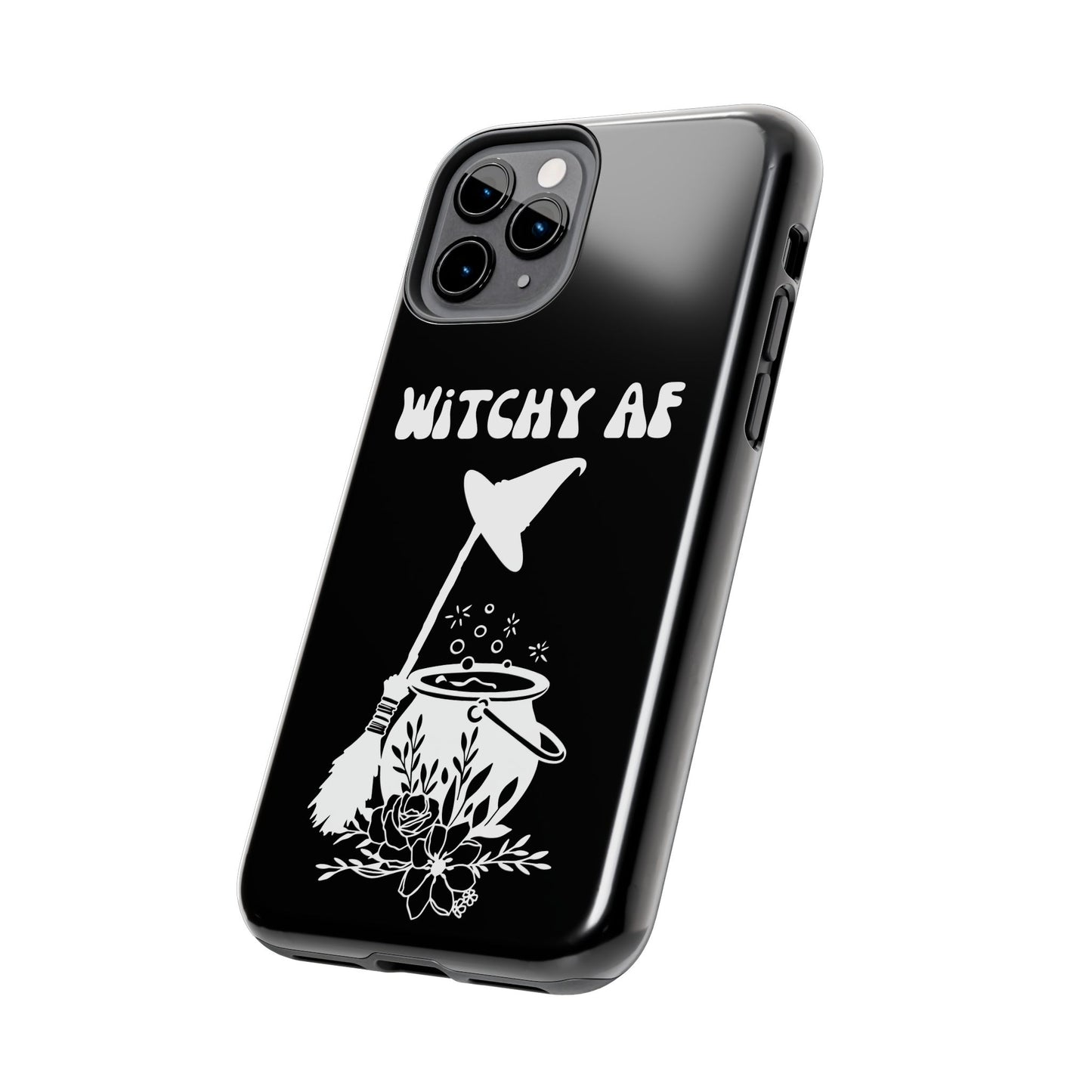 Witchy AF Phone Case - Impact Resistant & Stylish Compatible with iPhone/ Samsung