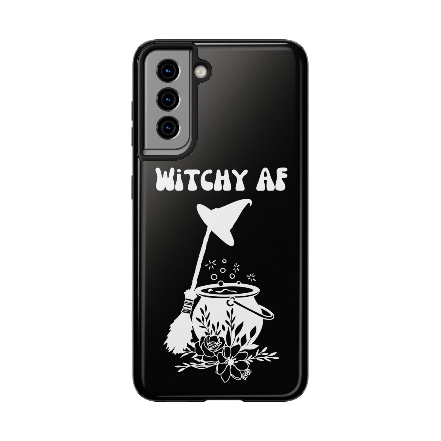 Witchy AF Phone Case - Impact Resistant & Stylish Compatible with iPhone/ Samsung