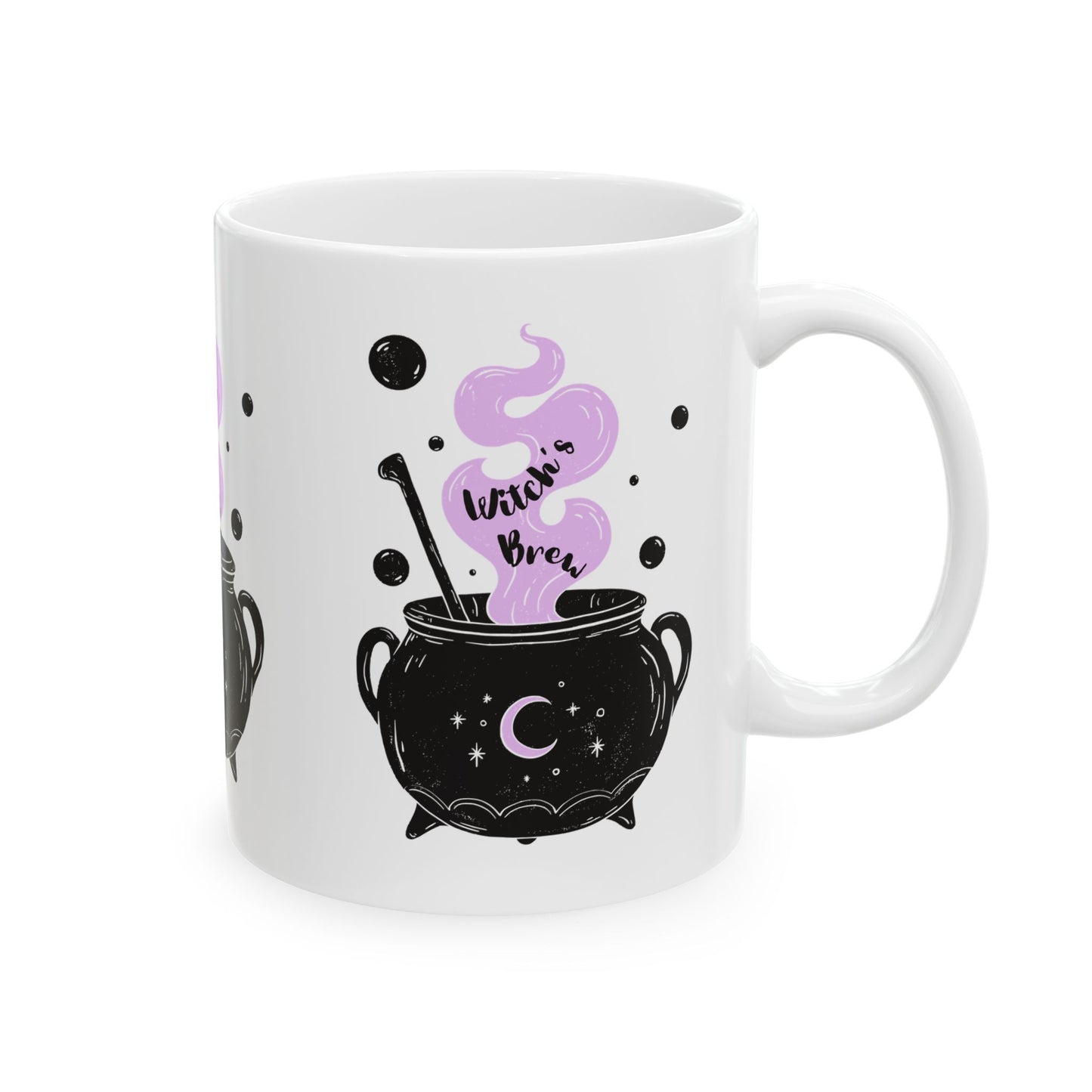 Witch's Brew Ceramic Mug - Cauldron Design | 11 oz & 15 oz BPA-Free Coffee Cup