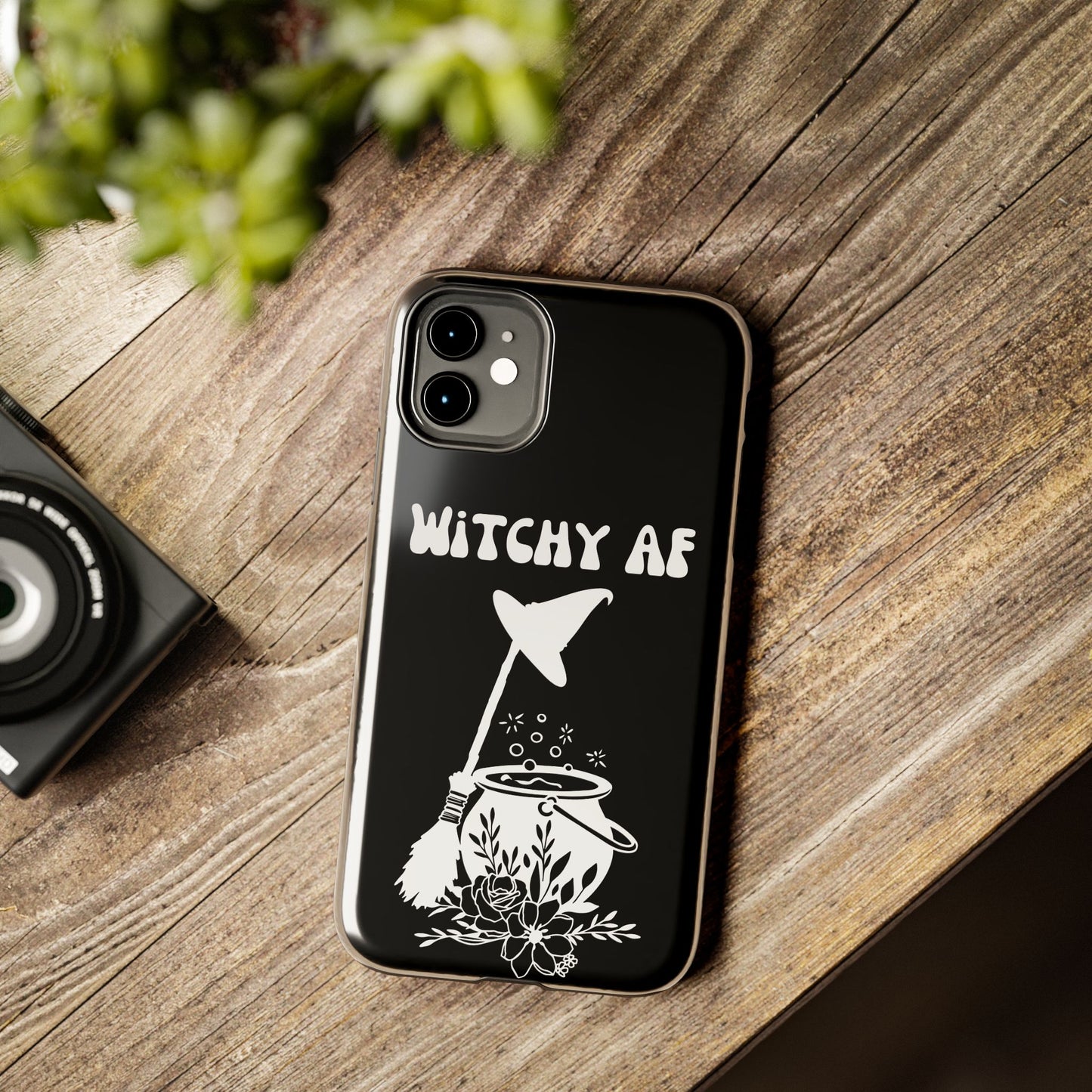 Witchy AF Phone Case - Impact Resistant & Stylish Compatible with iPhone/ Samsung