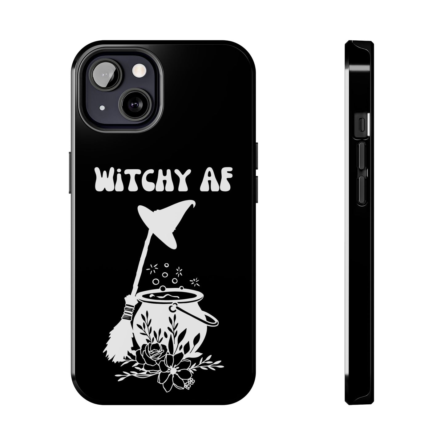 Witchy AF Phone Case - Impact Resistant & Stylish Compatible with iPhone/ Samsung