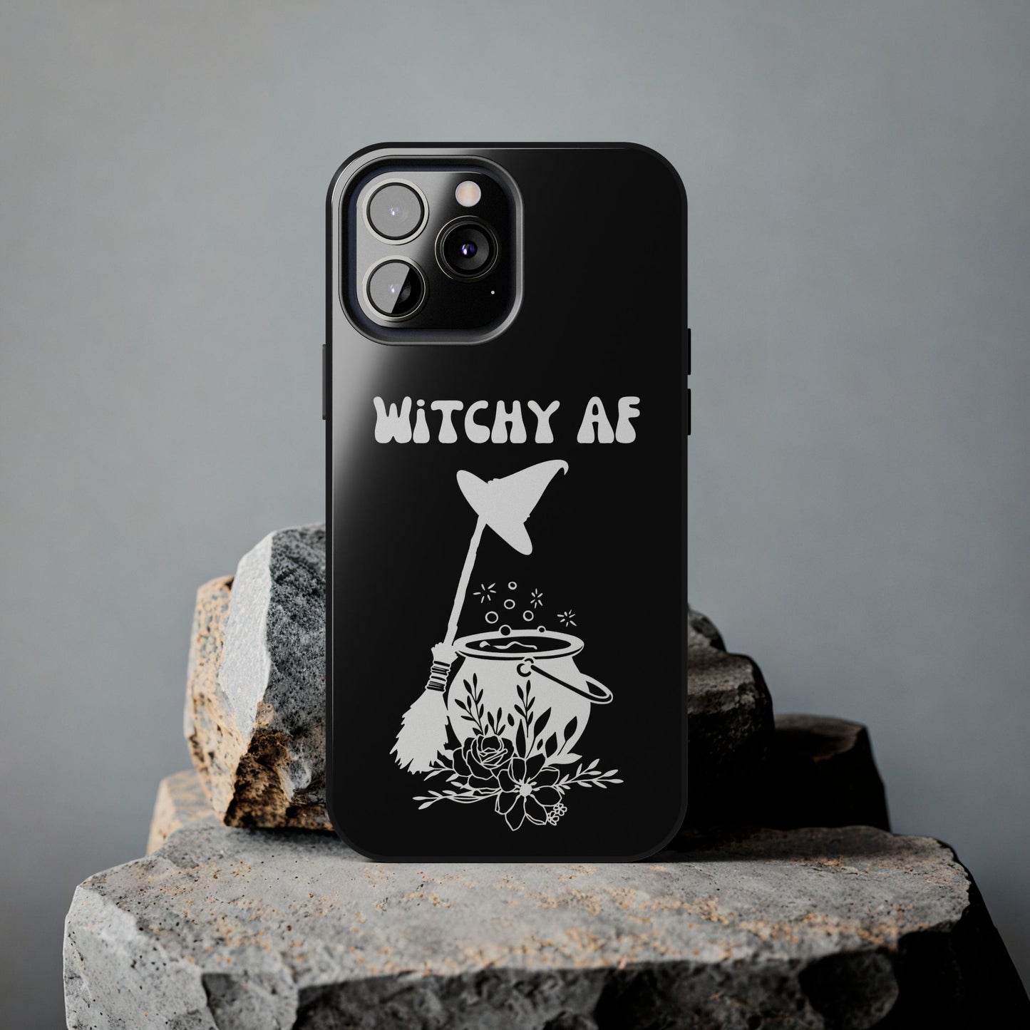 Witchy AF Phone Case - Impact Resistant & Stylish Compatible with iPhone/ Samsung