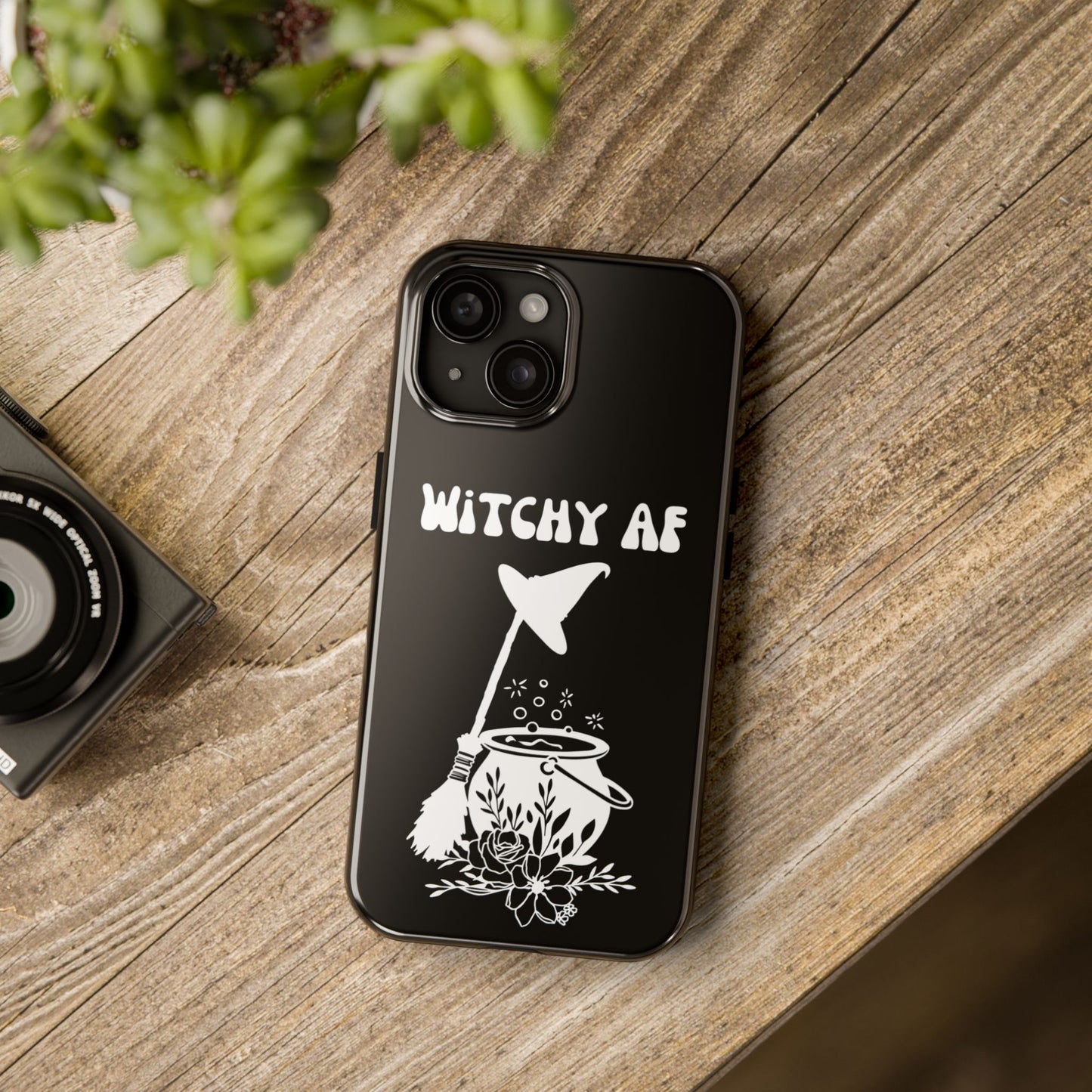 Witchy AF Phone Case - Impact Resistant & Stylish Compatible with iPhone/ Samsung