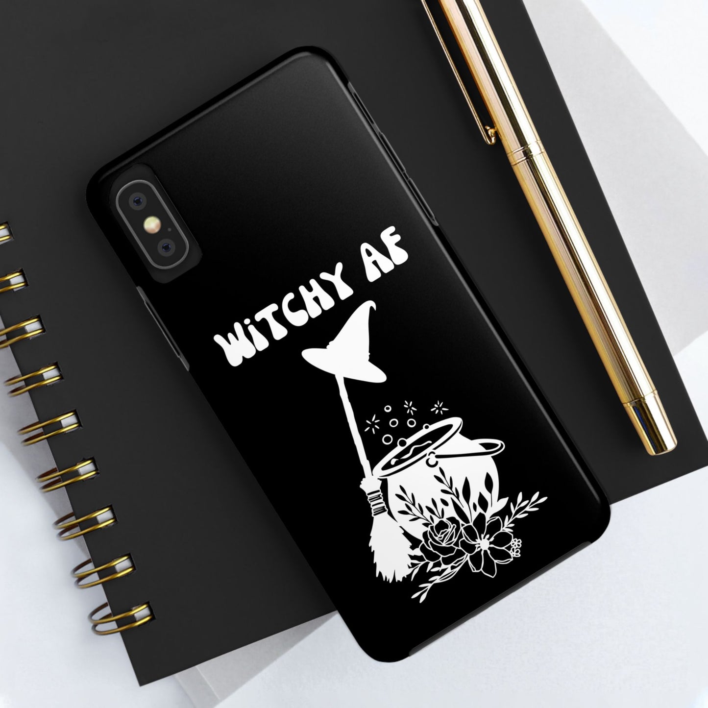 Witchy AF Phone Case - Impact Resistant & Stylish Compatible with iPhone/ Samsung