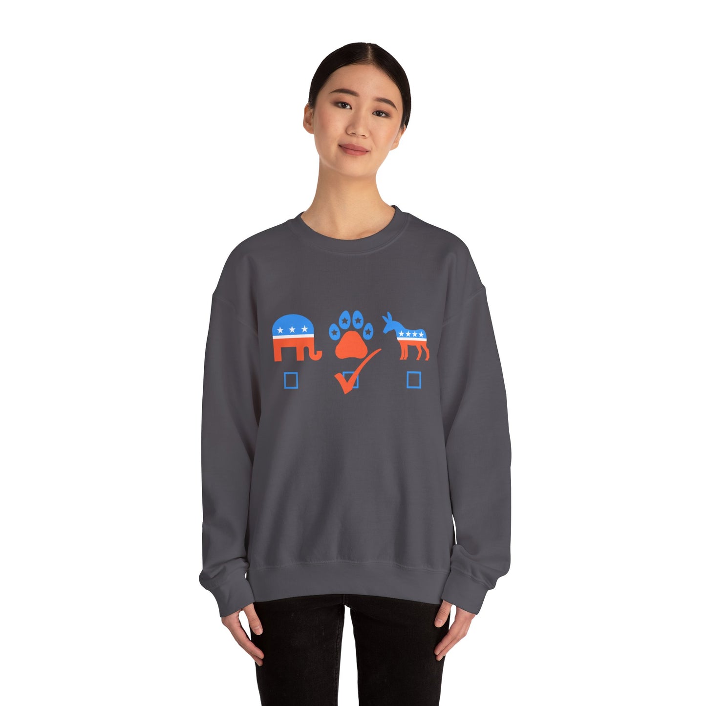 Vote Dog Heavy Blend™ Crewneck Sweatshirt