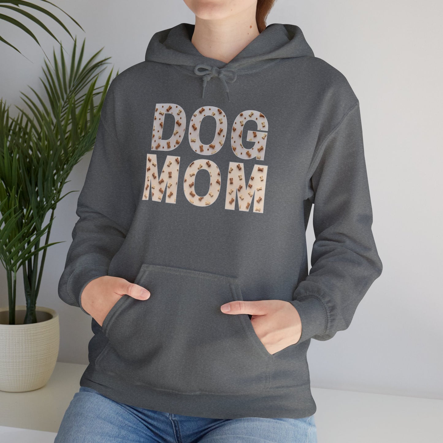 Dog Mom Unisex Heavy Blend Hooded Sweatshirt