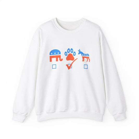 Vote Dog Heavy Blend™ Crewneck Sweatshirt