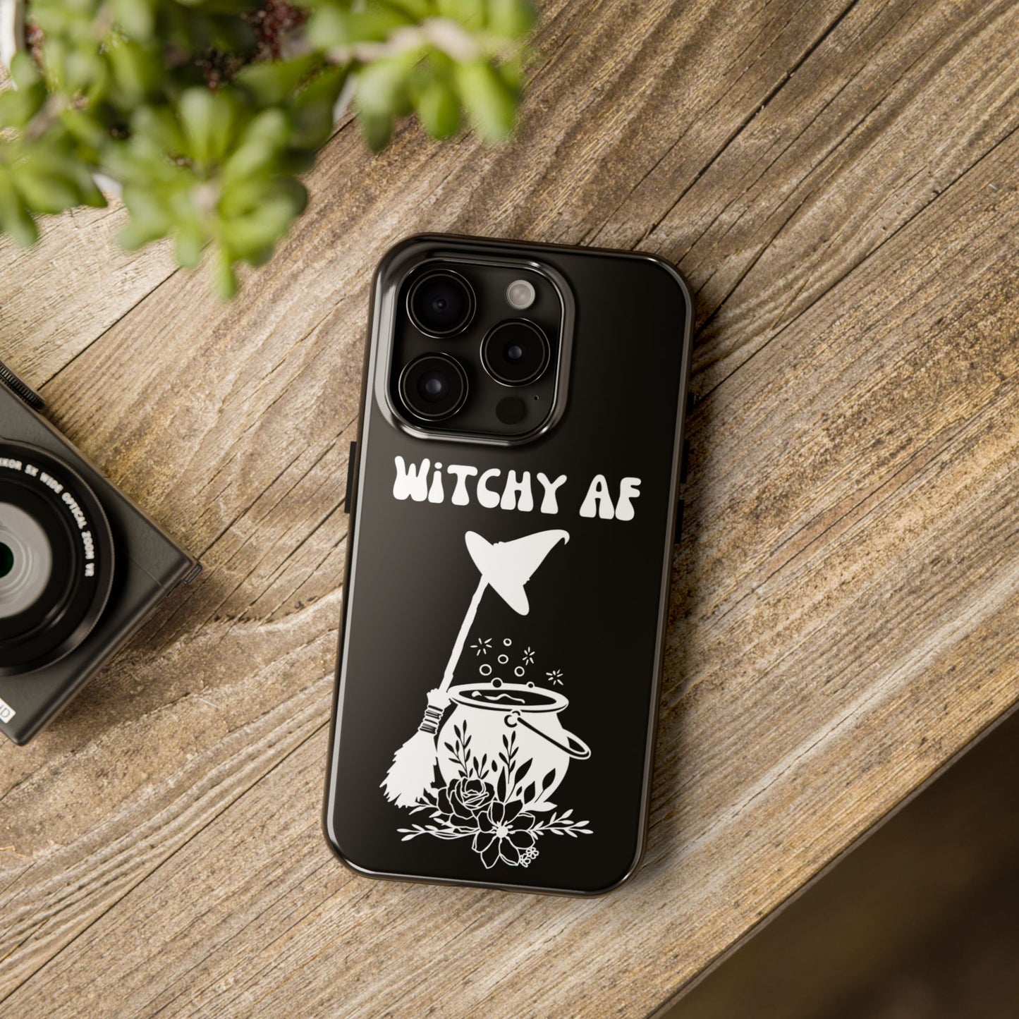 Witchy AF Phone Case - Impact Resistant & Stylish Compatible with iPhone/ Samsung