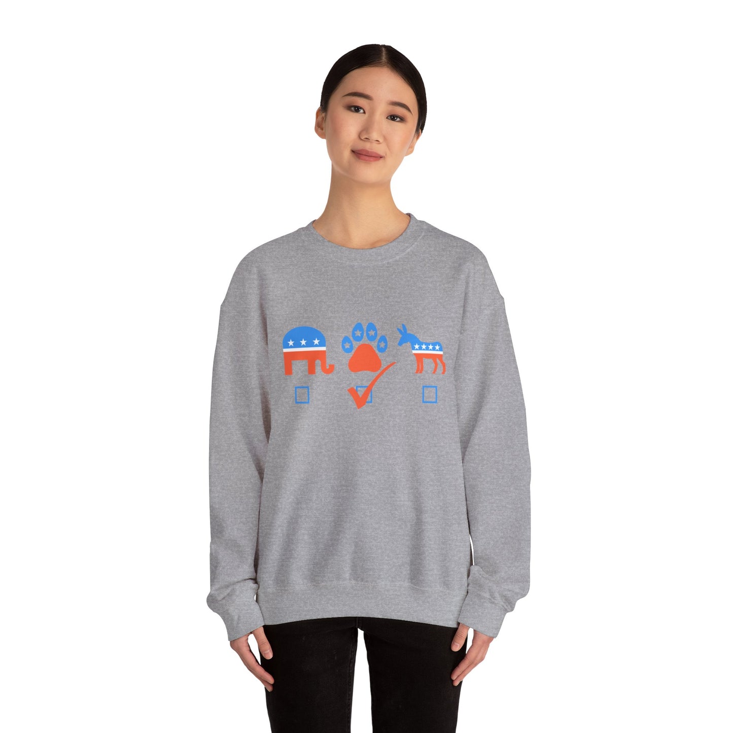 Vote Dog Heavy Blend™ Crewneck Sweatshirt