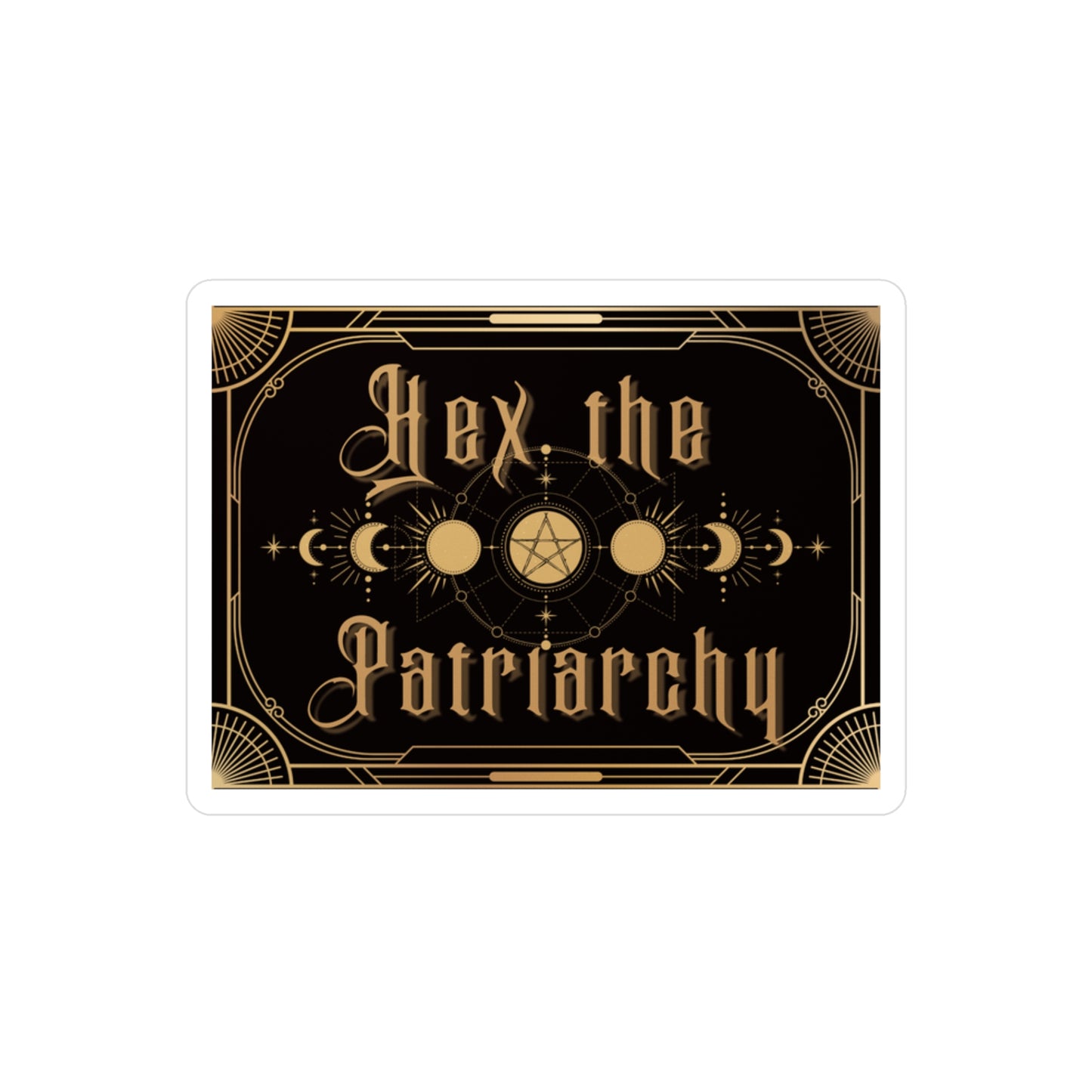 Hex the Patriarchy Kiss-Cut Vinyl Decals