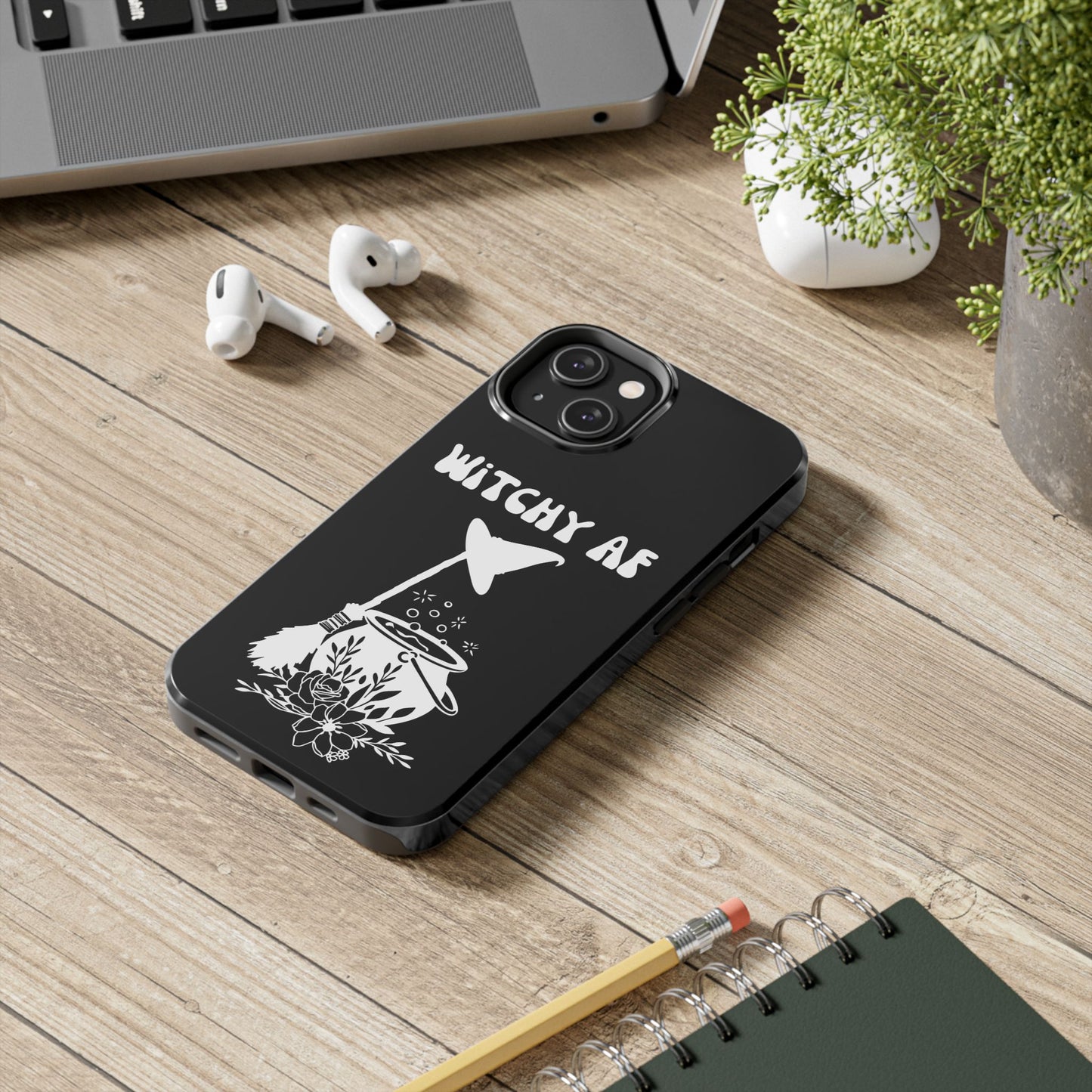 Witchy AF Phone Case - Impact Resistant & Stylish Compatible with iPhone/ Samsung