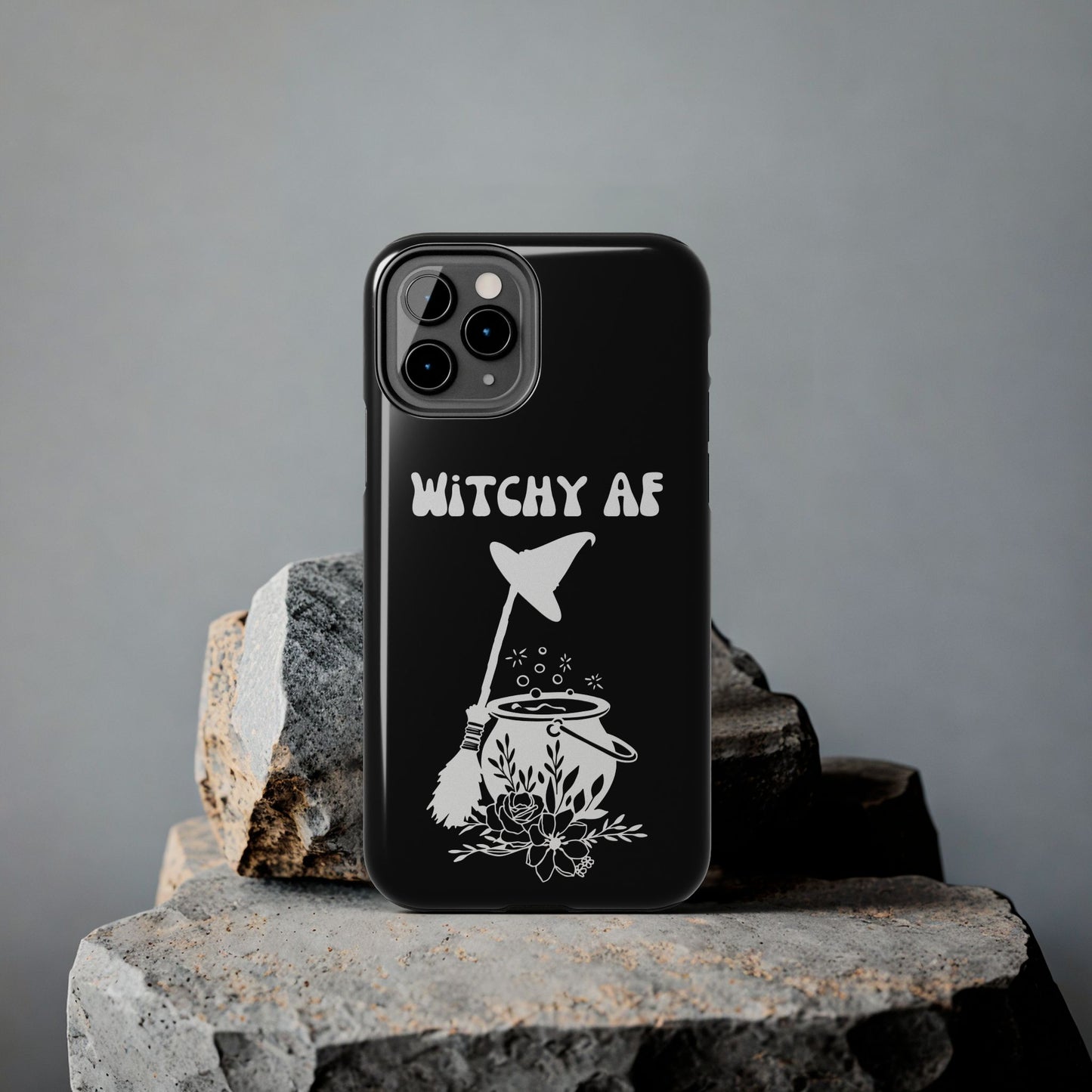 Witchy AF Phone Case - Impact Resistant & Stylish Compatible with iPhone/ Samsung