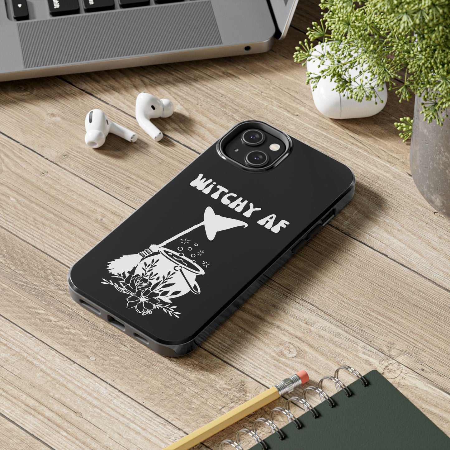 Witchy AF Phone Case - Impact Resistant & Stylish Compatible with iPhone/ Samsung