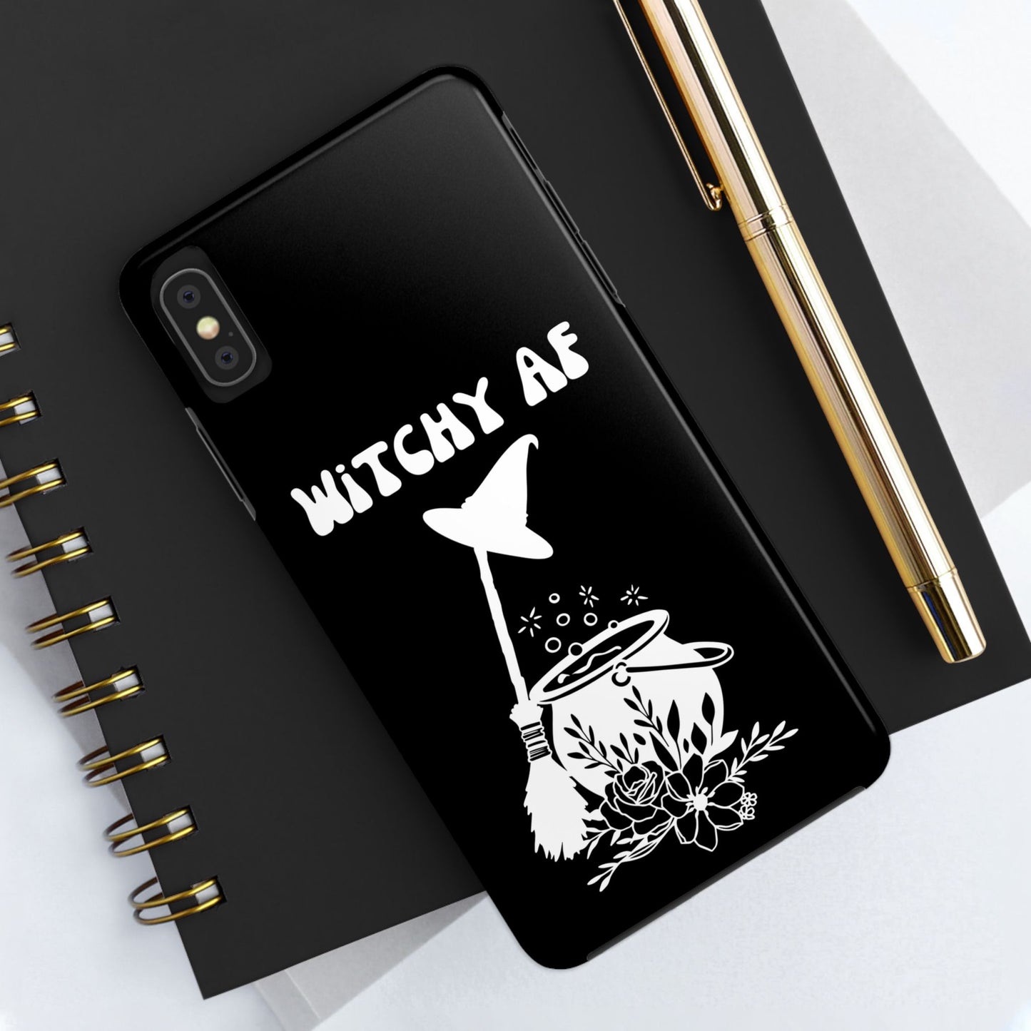 Witchy AF Phone Case - Impact Resistant & Stylish Compatible with iPhone/ Samsung