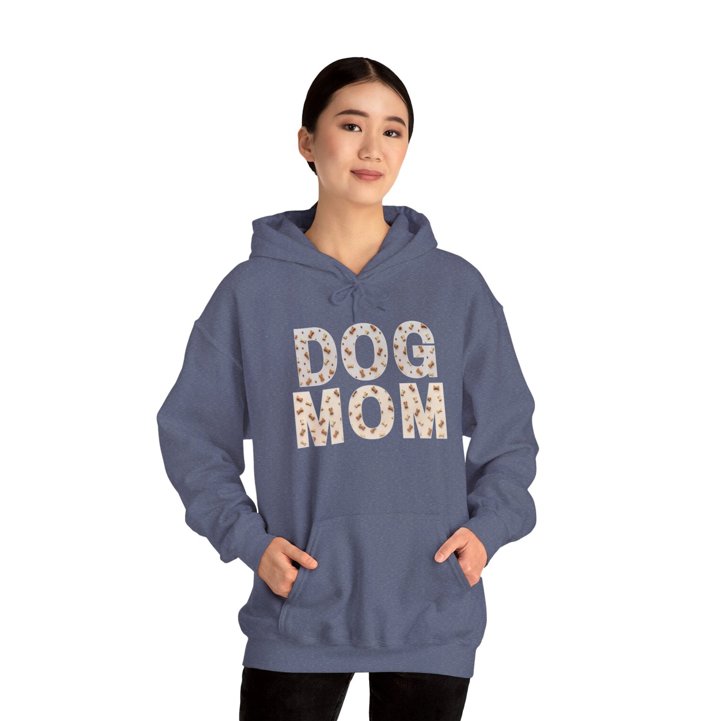 Dog Mom Unisex Heavy Blend Hooded Sweatshirt