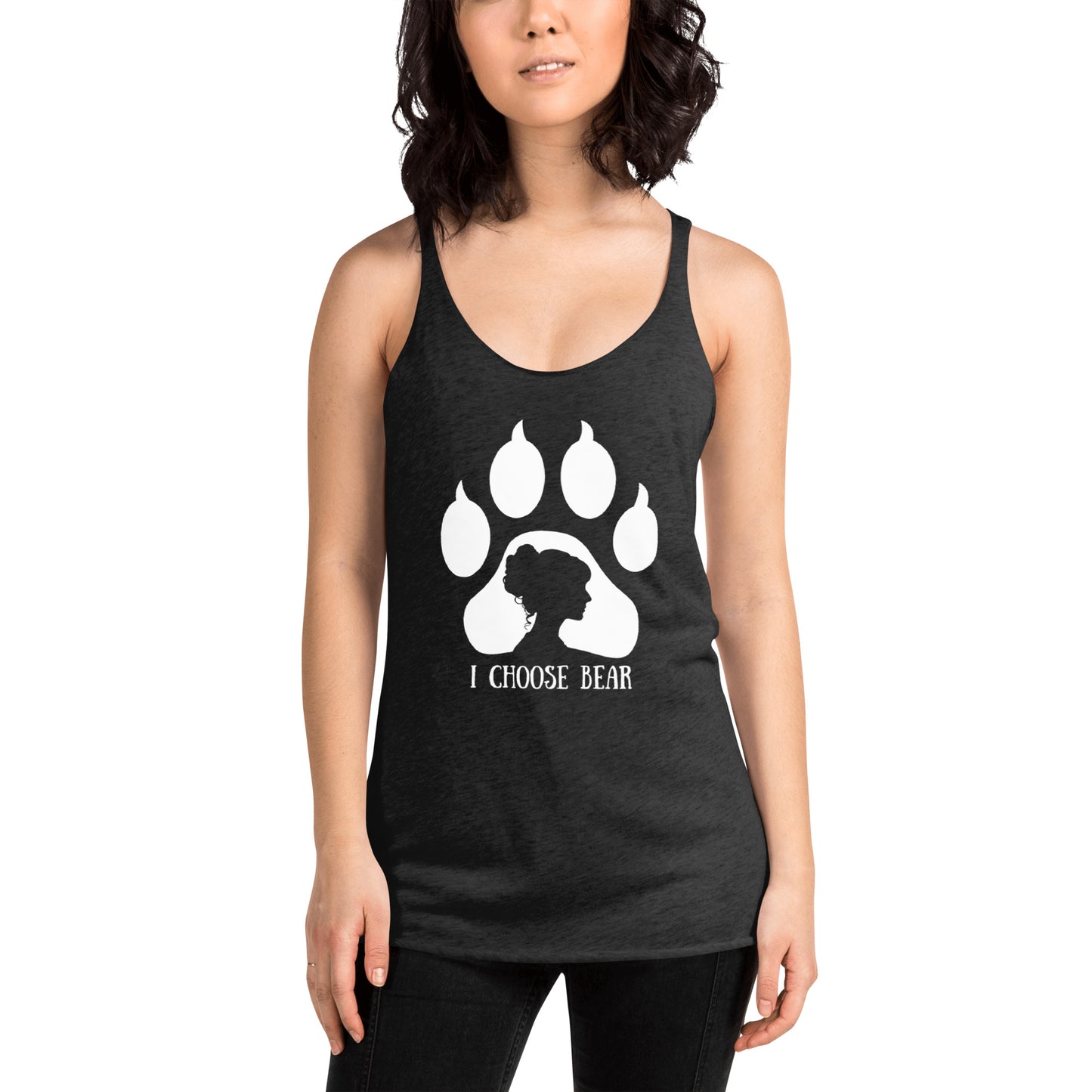 I Choose Bear Women's Racerback Tank