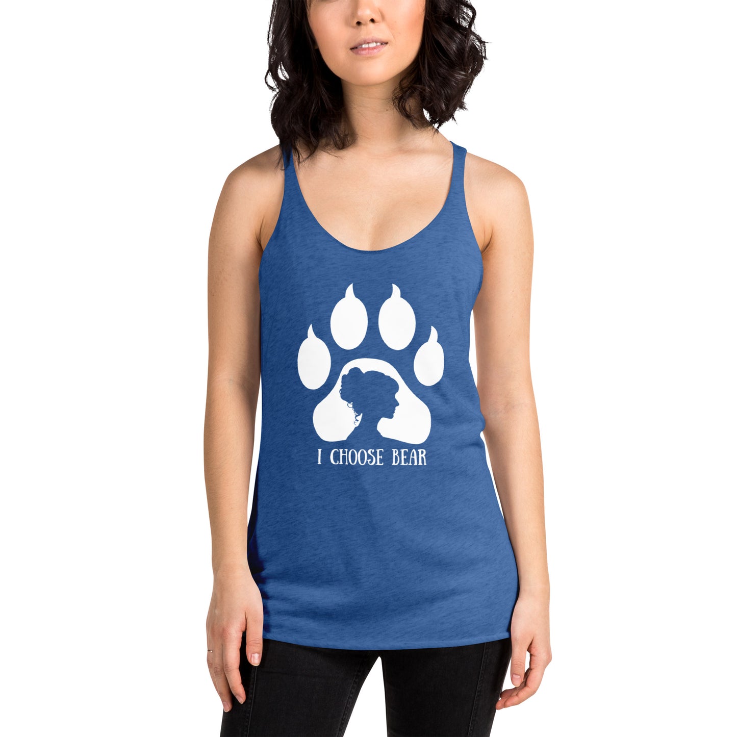 I Choose Bear Women's Racerback Tank