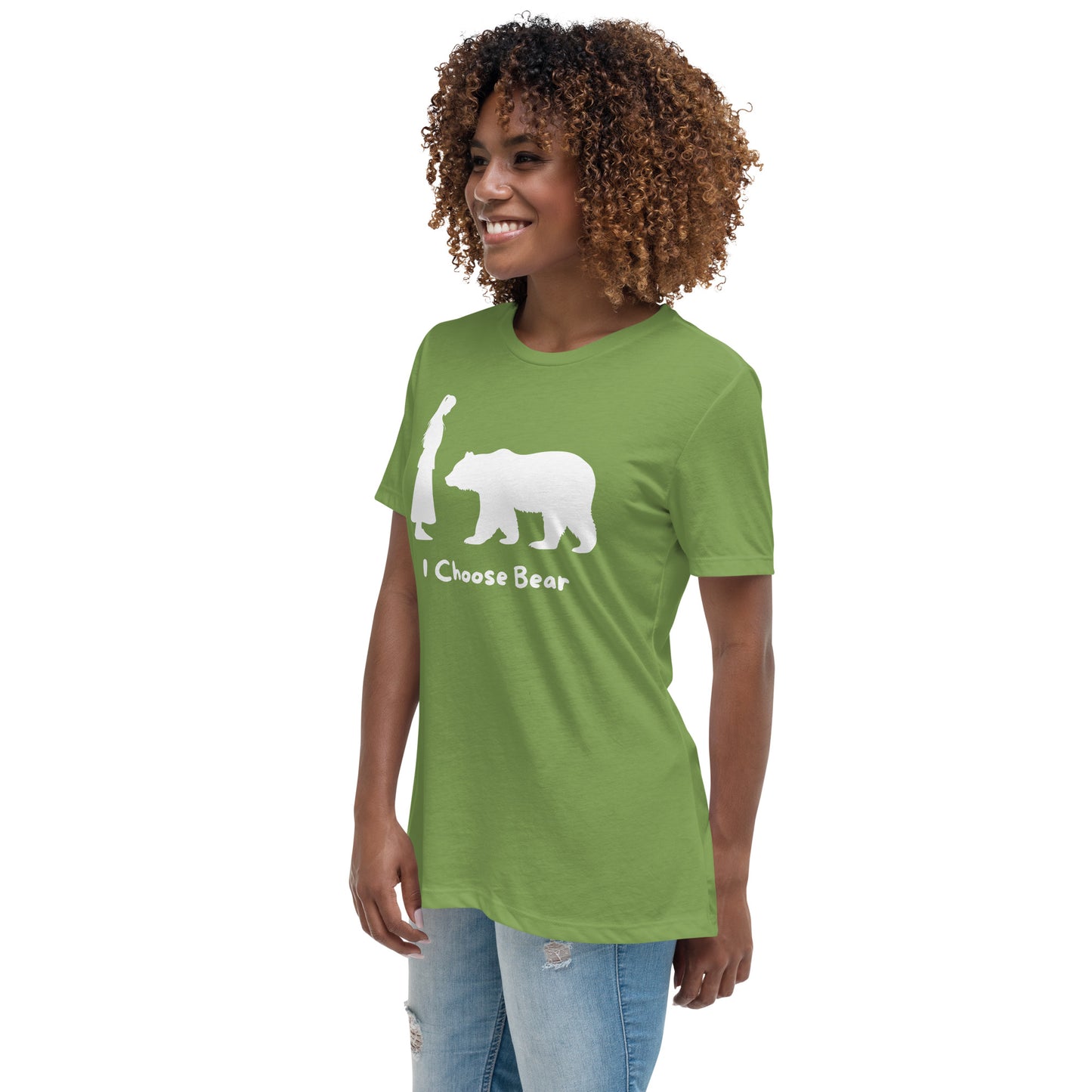 I Choose Bear: Women's Relaxed T-Shirt